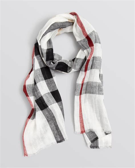 Burberry exploded check scarf